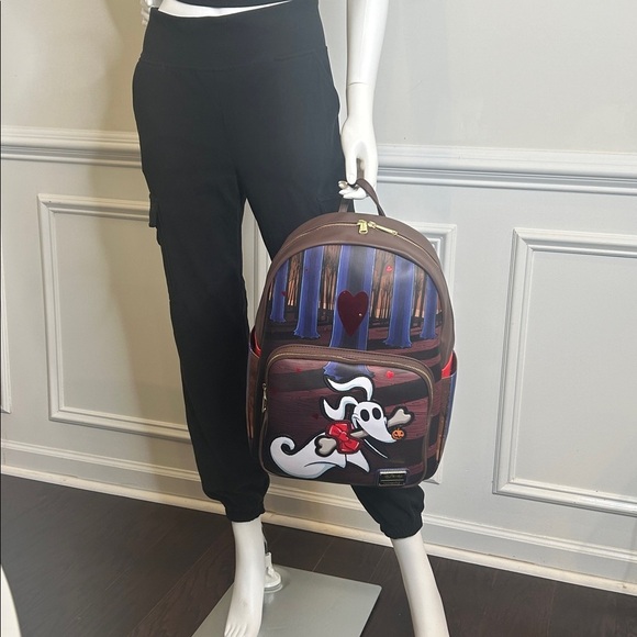 Loungefly Disney Nightmare Before Christmas Zero Full Size Backpack, NEW main image 9